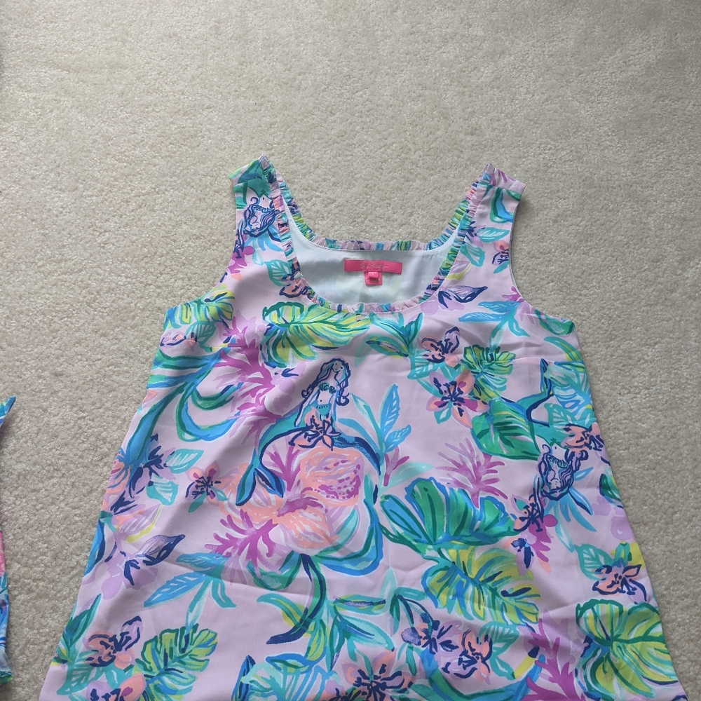 Lilly Pulitzer size small mermaid print